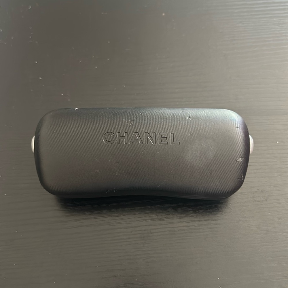 Authentic Chanel sunglass case
